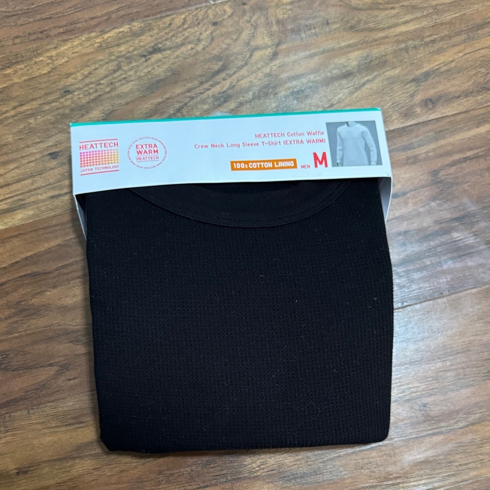 Men's Black Long Sleeve Tee